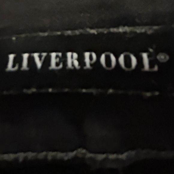 Liverpool Black Denim Pants-size16- casual or dressy - new or like new - Picture 5 of 11